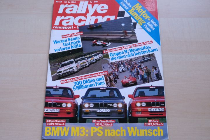 Deckblatt Rallye Racing (12/1990)